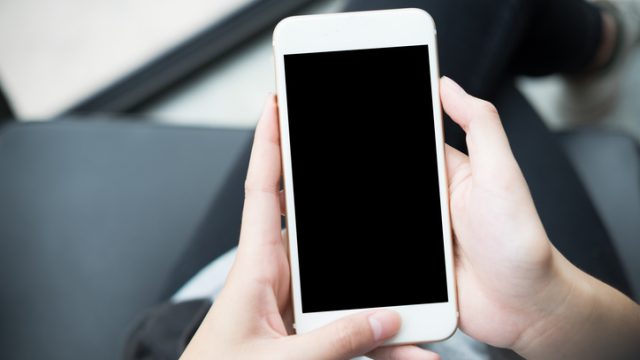 iPhone black screen