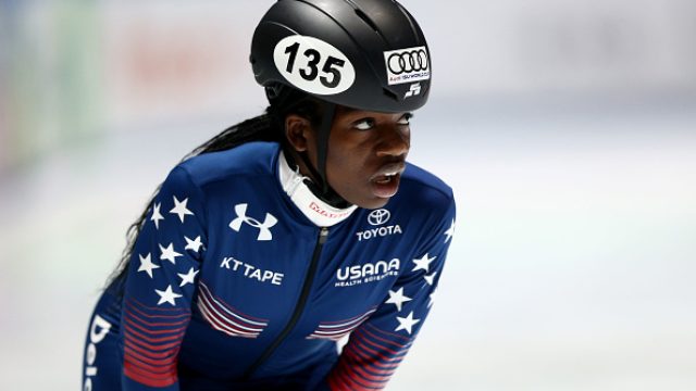 Maame Biney, 2018 Winter Olympics