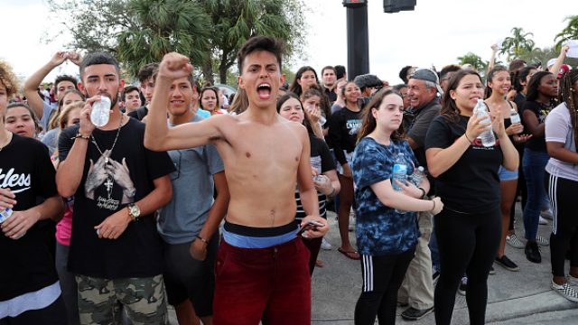 Florida students protest gun violence after Parkland shooting