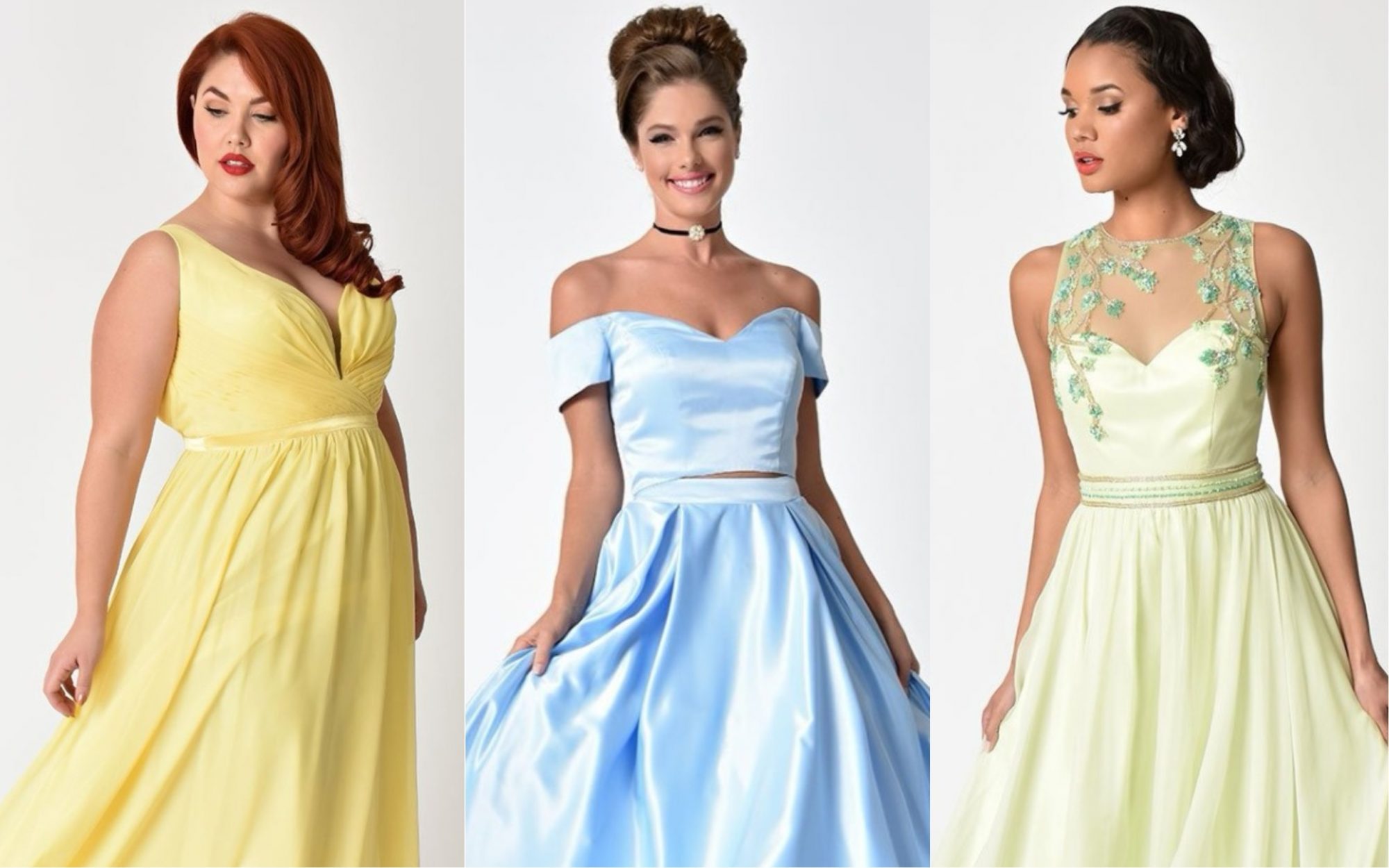 Beauty and the beast prom clearance dresses