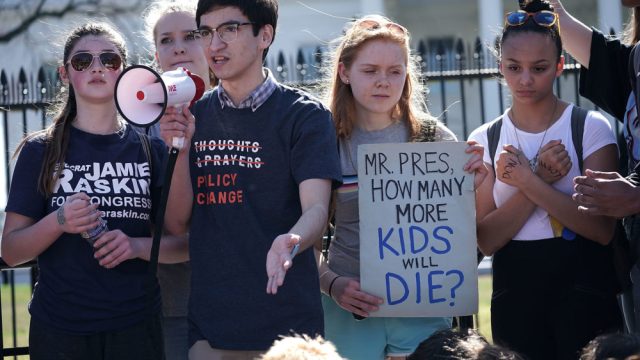gun violence protest