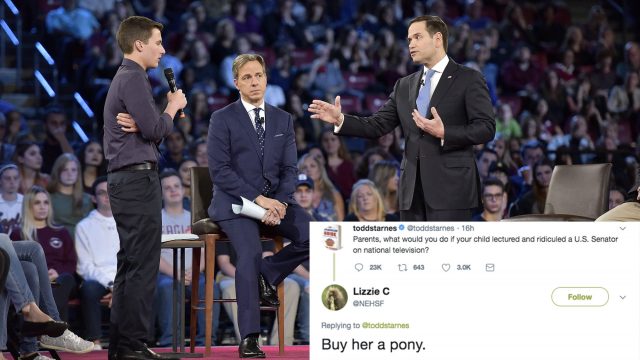 Marco Rubio ridiculed