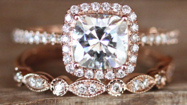 Moissanite engagement rings are more popular this year