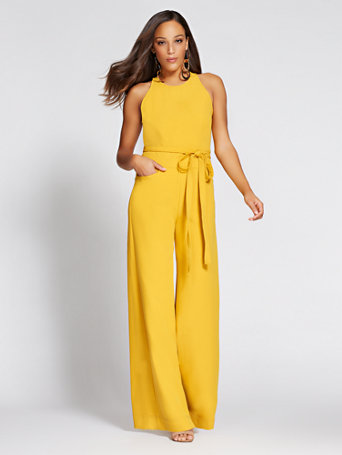 Yellow jumpsuits cheap for weddings