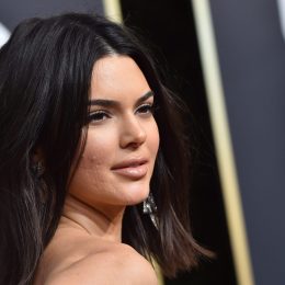 Photo of Kendall Jenner at the 75th Annual Golden Globe Awards