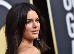 Photo of Kendall Jenner at the 75th Annual Golden Globe Awards