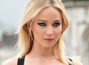 LONDON, ENGLAND - FEBRUARY 20: Jennifer Lawrence attends the "Red Sparrow" photocall at Corinthia London on February 20, 2018 in London, England.