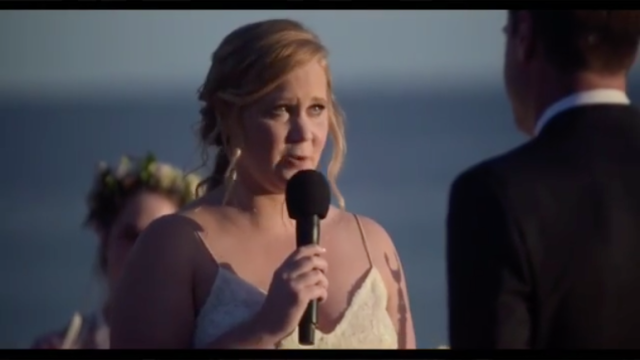 amy schumer wedding vows video