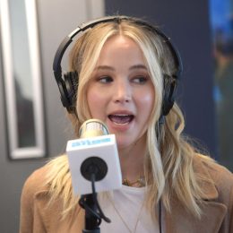 NEW YORK, NY - FEBRUARY 28: Actress Jennifer Lawrence visits 'Andy Cohen Live' hosted by Andy Cohen on his exclusive SiriusXM channel Radio Andy at the SiriusXM Studios on February 28, 2018 in New York City.