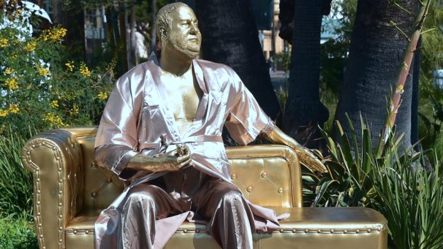 Harvey Weinstein Statue
