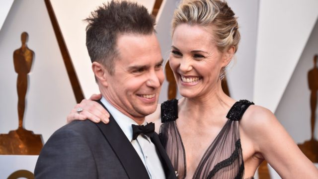 Oscars Leslie Bibb Sam Rockwell