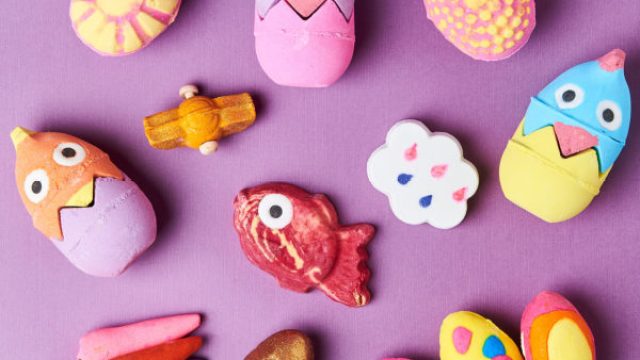 Easter Bath Products from Lush Cosmetics