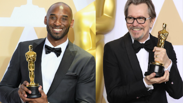Kobe Bryant, Gary Oldman 2018 Oscars