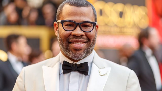 Jordan Peele's antler pin