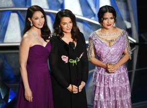 Ashley Judd, Annabella Sciorra, Salma Hayek, 2018 Oscars