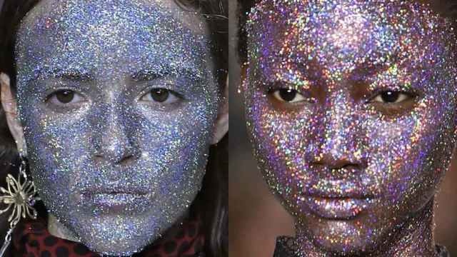Hykler Paradis smugling Giambattista Valli Models' Faces Were Covered in GlitterHelloGiggles