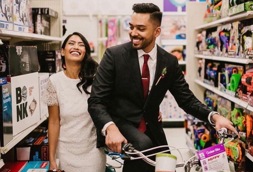 Wedding store at target