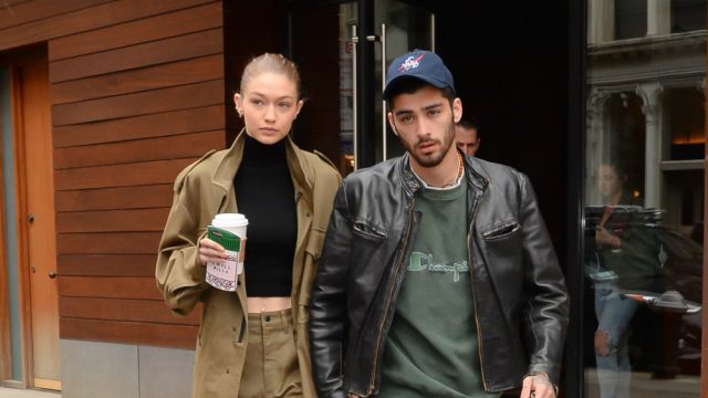 Gigi Hadid and Zayn Malik