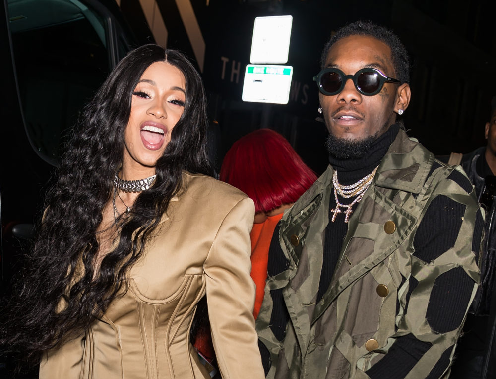 Cardi b and hot sale offset engaged