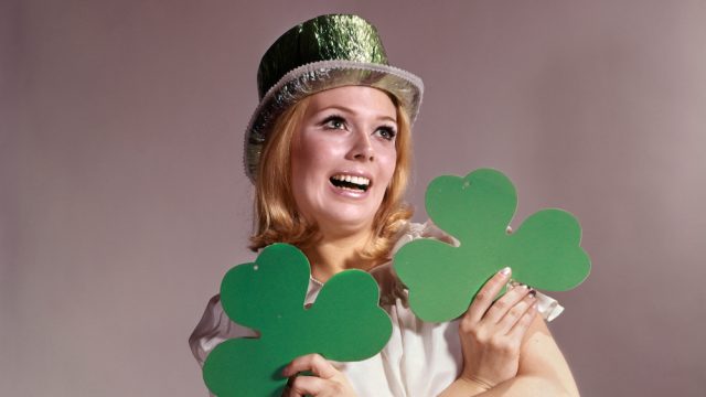St. Patrick's Day woman