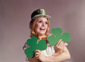 St. Patrick's Day woman