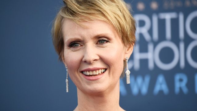 What was Cynthia Nixon's Grammy for?