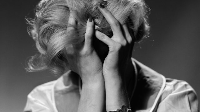 Image of frazzled woman