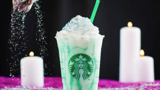 Image of the Starbucks Crystal Ball Frappuccino