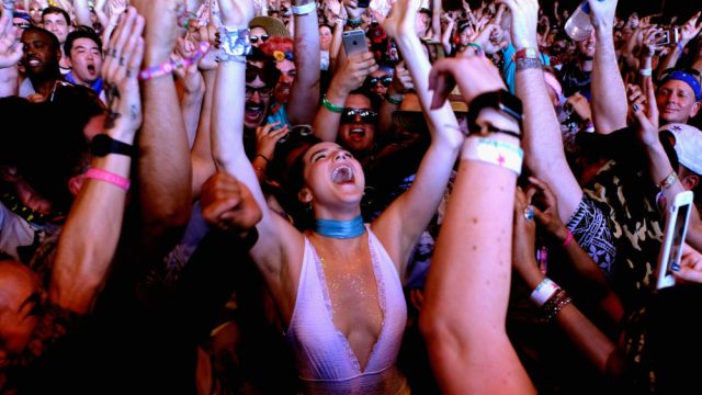 people at Coachella