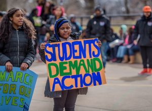 Students demand gun control in New York