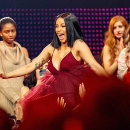 Photo of Cardi B at the 2018 iHeartRadio Music Awards