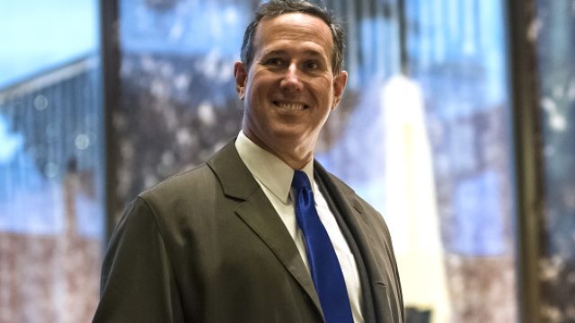 Senator Rick Santorum said students should "learn CPR" instead of protesting gun laws.