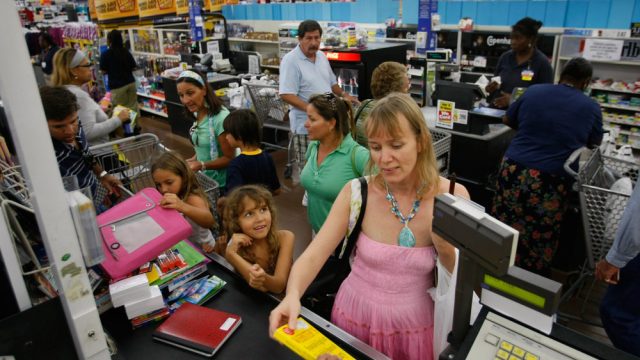 Walmart checkout