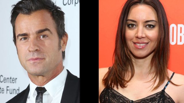 Justin Theroux and Aubrey Plaza have been spotted together in New York City
