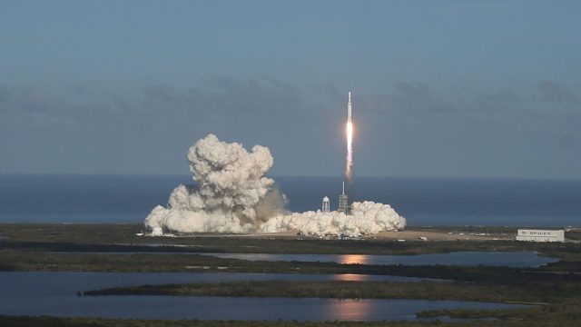 Space X Falcon 9 launch