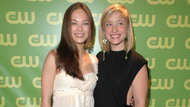 Kristin Kreuk and Allison Mack Smallville