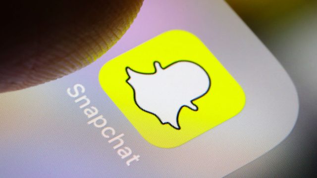 Picture of Snapchat Facebook