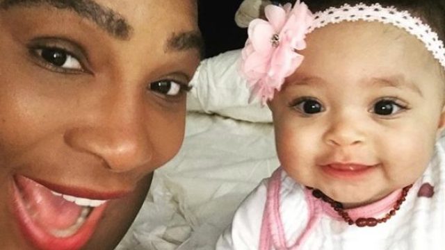 Photo of Serena Williams With Her Daughter Alexis Olympia