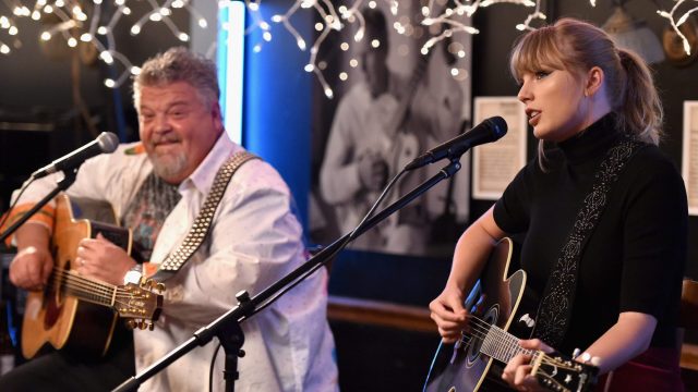 Photo of Taylor Swift at Bluebird Cafe in Nashville