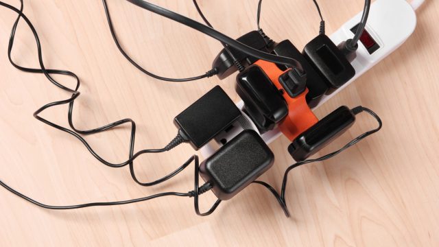 Hide cords around your home