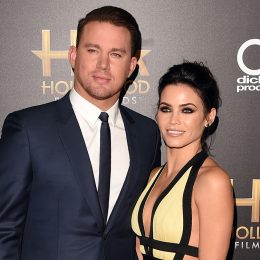 Channing Tatum (L) and Jenna Dewan Tatum attend the 19th Annual Hollywood Film Awards at The Beverly Hilton Hotel on November 1, 2015 in Beverly Hills, California.