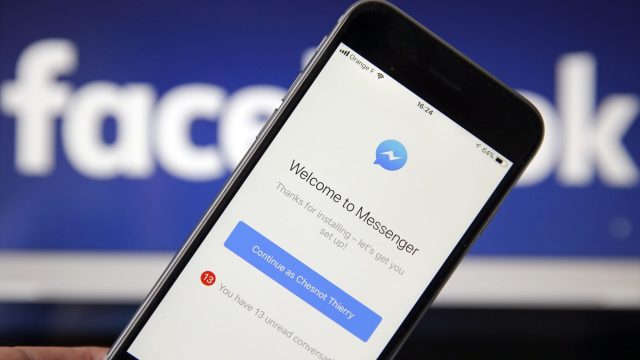 Photo of Facebook Messenger App
