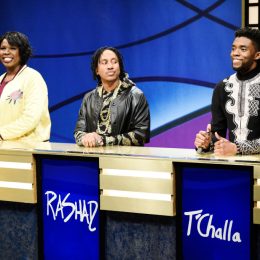 Picture of Chadwick Boseman Black Jeopardy SNL