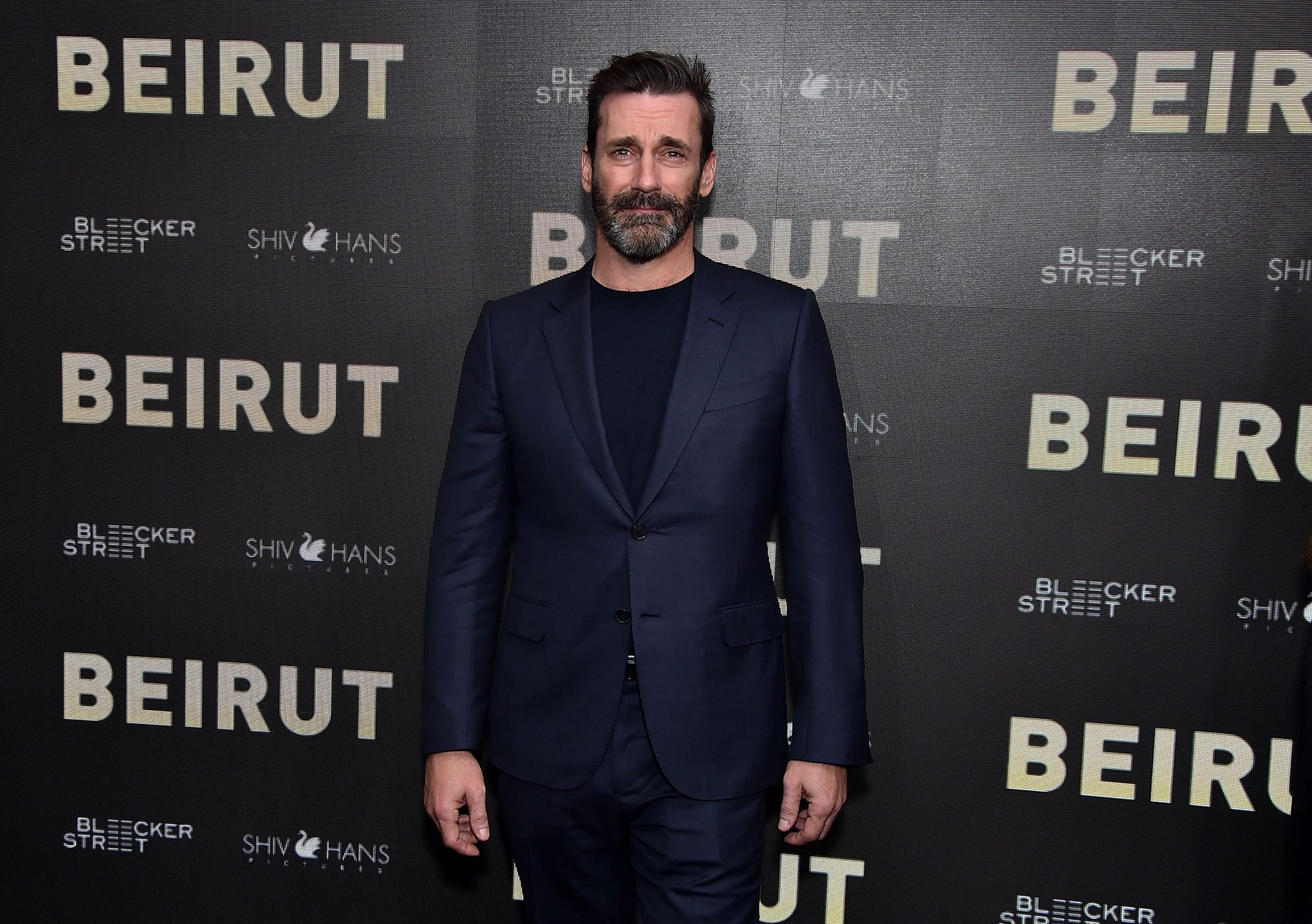 Jon Hamm Debuted a Beautiful Beard At a 