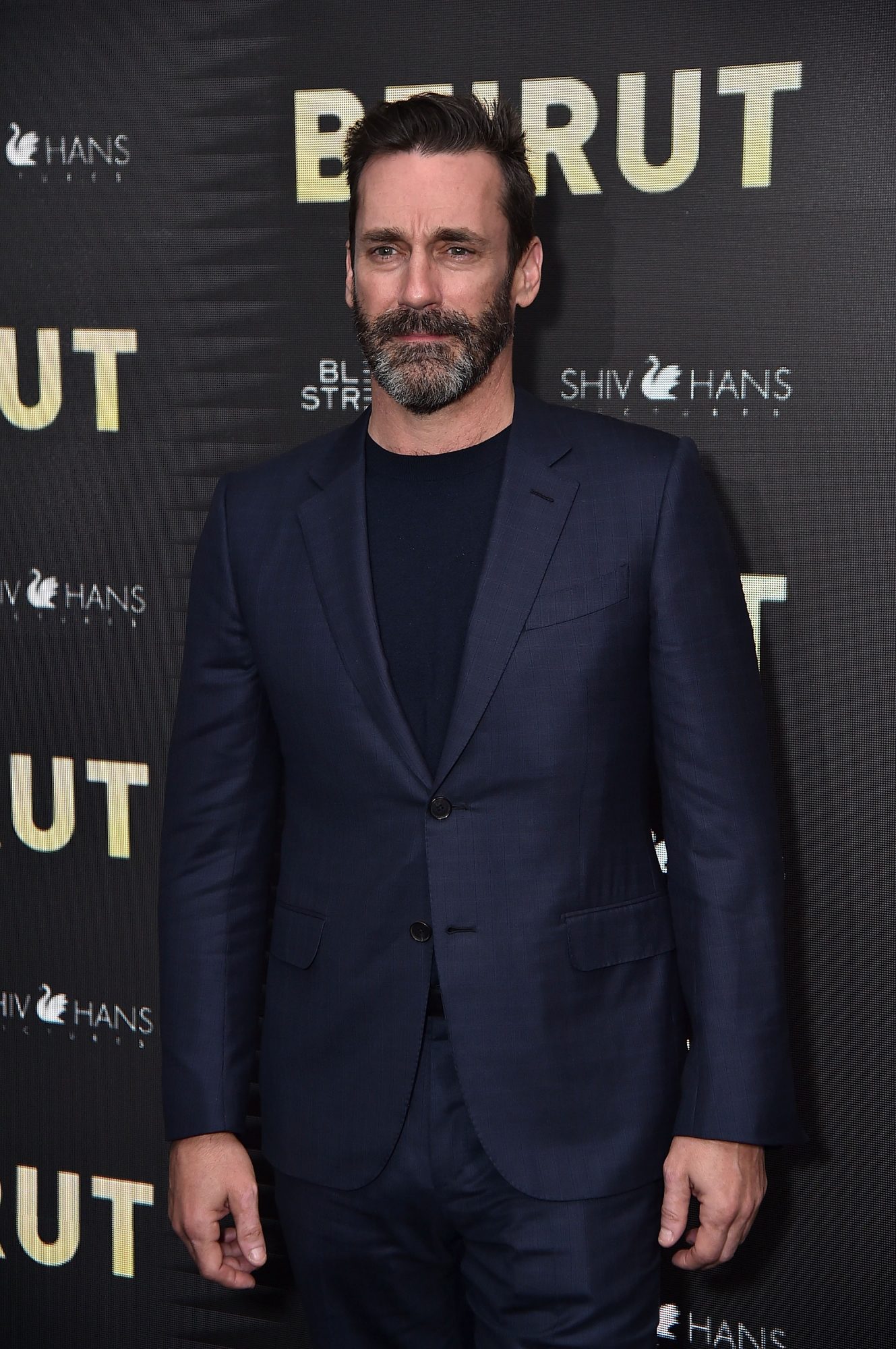 Jon Hamm Debuted a Beautiful Beard At a 