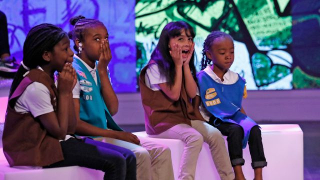 THE VIEW - Girl Scouts from Troop 6000 are the guests Thursday, June 15, 2017 on ABC's "The View." "The View" airs Monday-Friday (11:00 am-12:00 pm, ET) on the ABC Television Network.