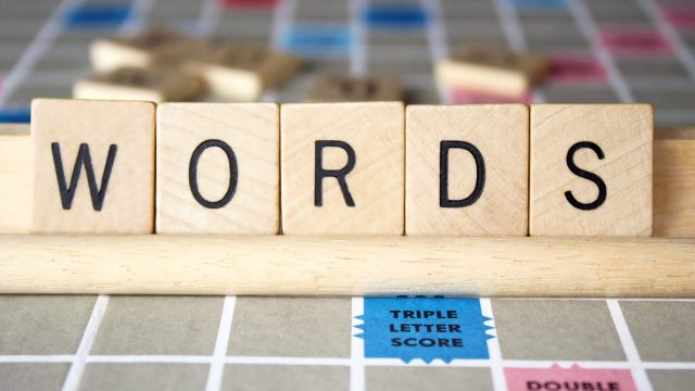 Photo of Scrabble Board