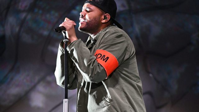 Photo of The Weeknd Performing at Coachella