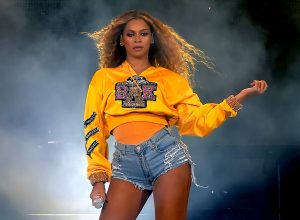 Image of Beyoncé performing at Coachella