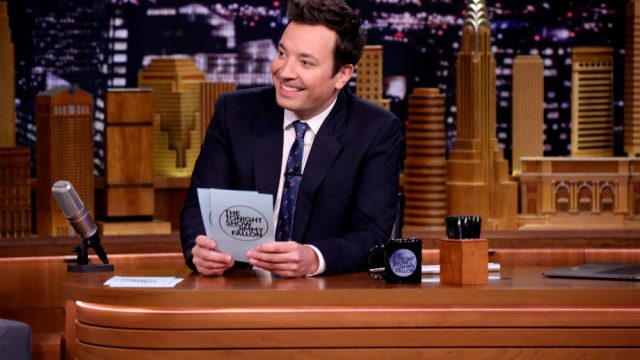 Tina Fey and Jimmy Fallon